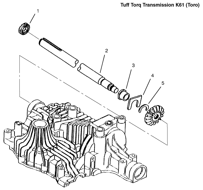 Axle Shaft Diagram and Parts List for 72086 9900001 - 9999999 Toro Lawn Tractor