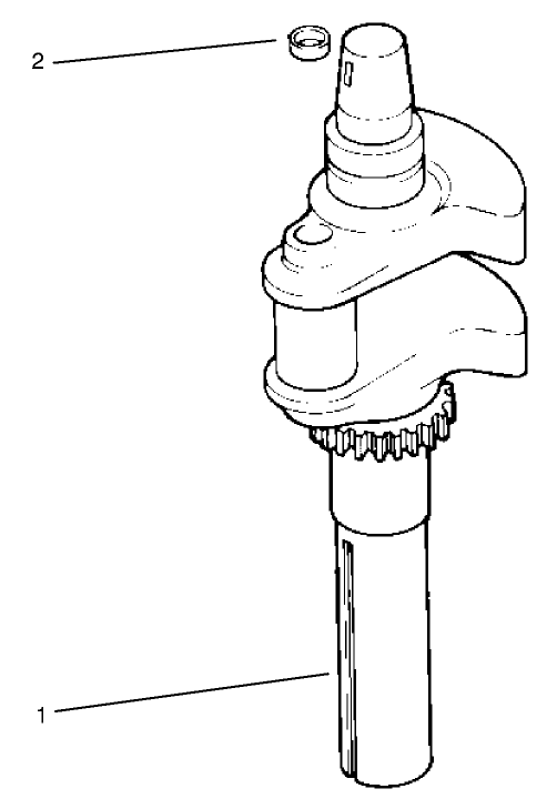 Crankshaft Diagram and Parts List for 74105 79000001 - 79999999 Toro Lawn Tractor