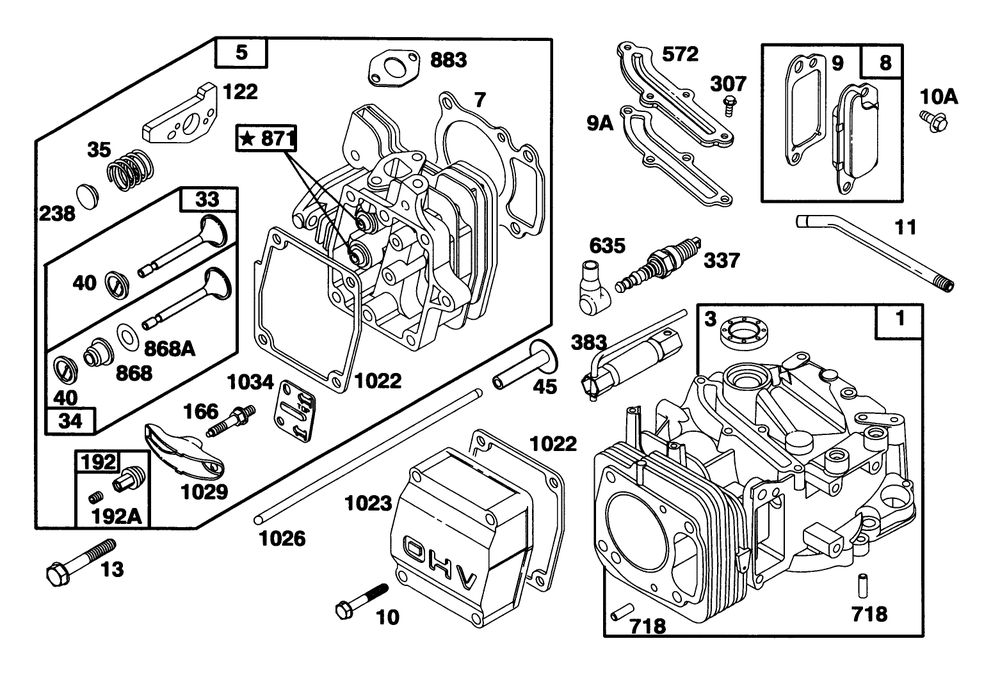 Gts 150 Diagram and Parts List for 20929B 69000001 - 69999999 Toro Lawn Mower