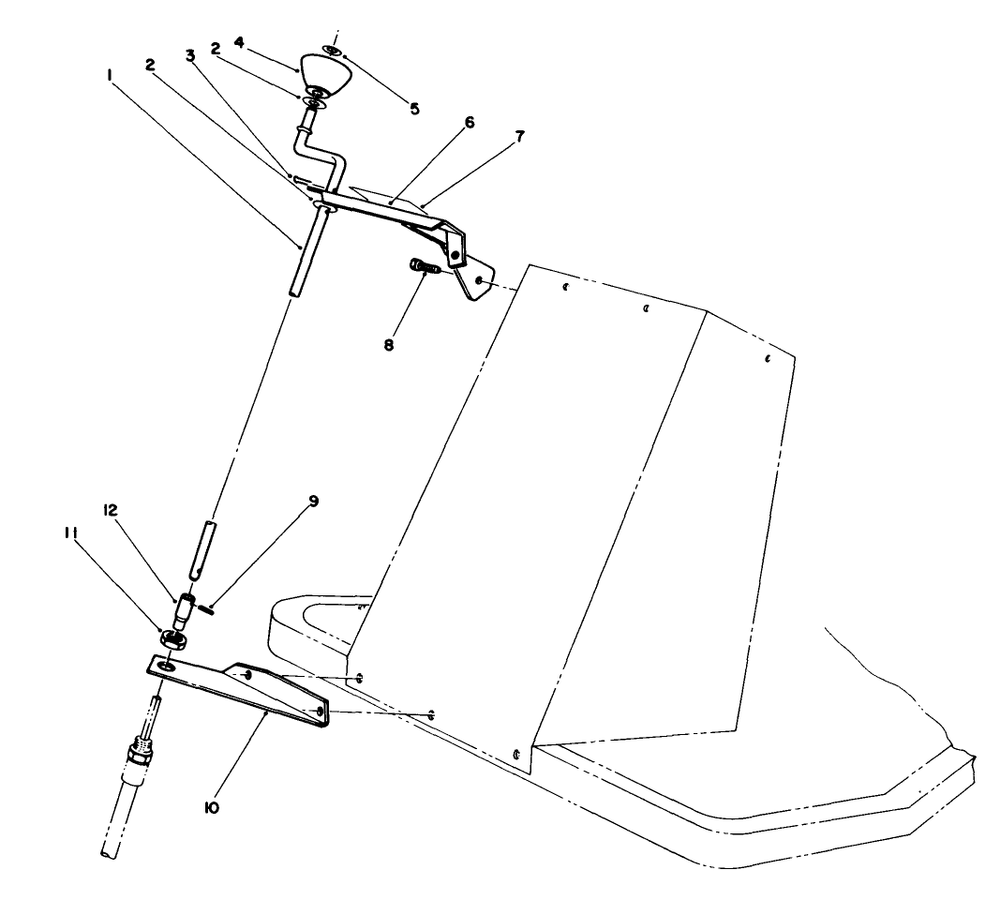 44" Snowthrower Model No. 30761 (Optional)(Continued) Diagram and Parts List for 30718 1000001 - 1999999 Toro Lawn Tractor
