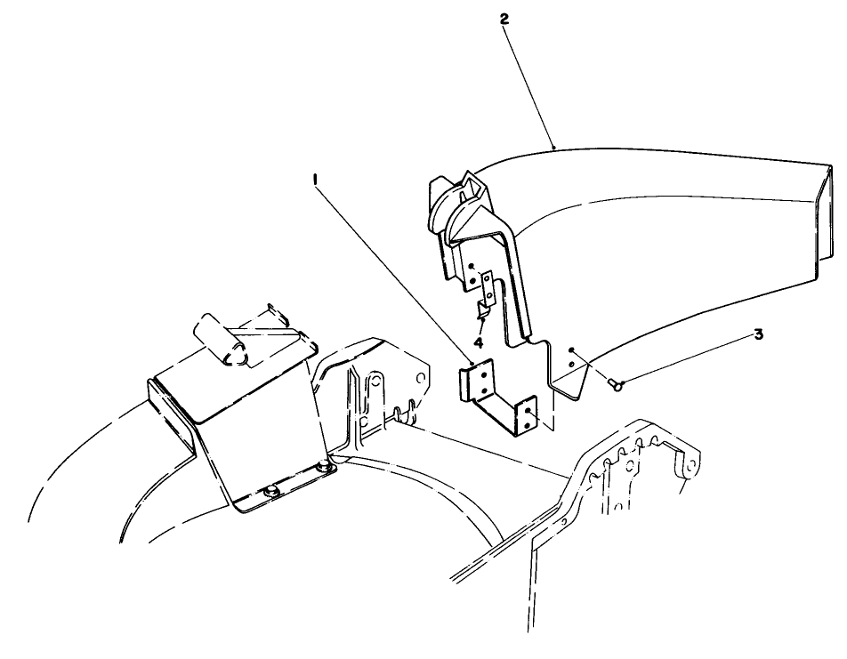 Side Discharge Kit No. 59107 (Optional) Diagram and Parts List for 20574 5000001 - 5999999 Toro Lawn Mower