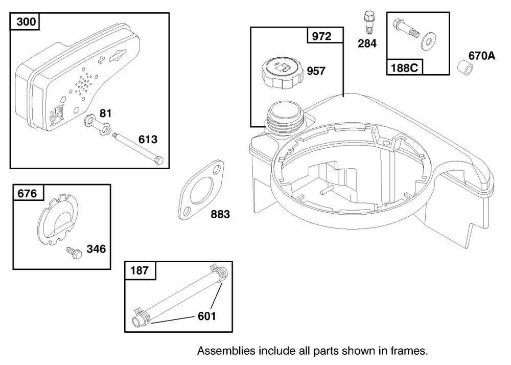 Engine Briggs & Stratton Model 12h802-1758-A1 Diagram and Parts List for 20478 7900001 - 7999999 Toro Lawn Mower