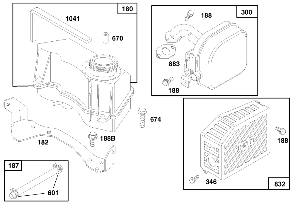 Engine Gts 150 (Model No. 20476 Only) Diagram and Parts List for 20476 6900001 - 6999999 Toro Lawn Mower