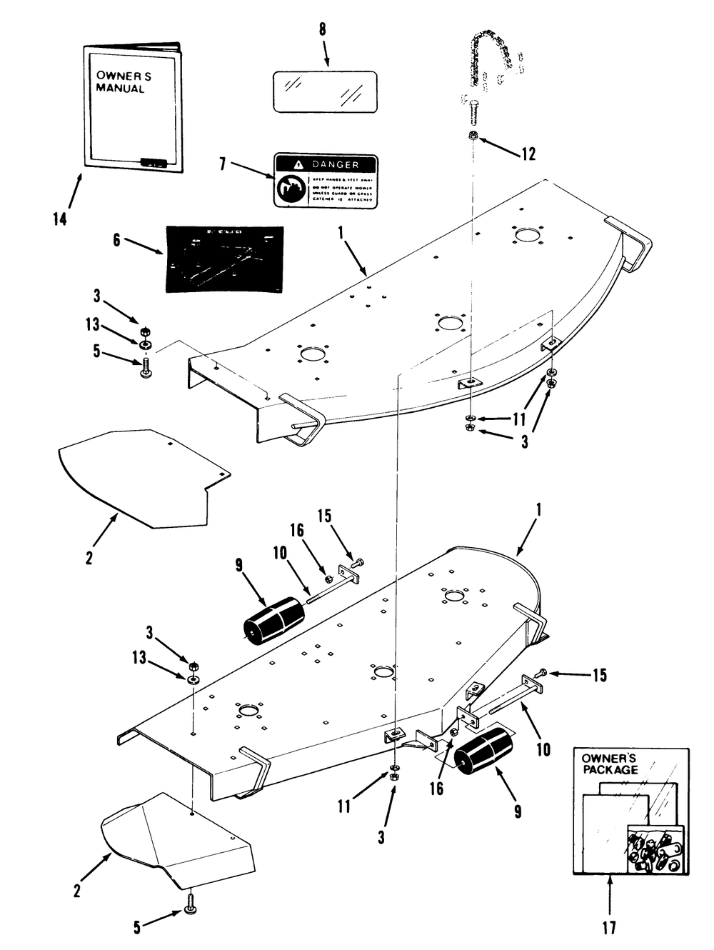 Side Discharge Mowers-50 & 60 In. (127 & 152 Cm) Vehicle Identification Numbers C5-50zs01 & C5-60zs01 Diagram and Parts List for C5-60ZS01  Toro Lawn Mower