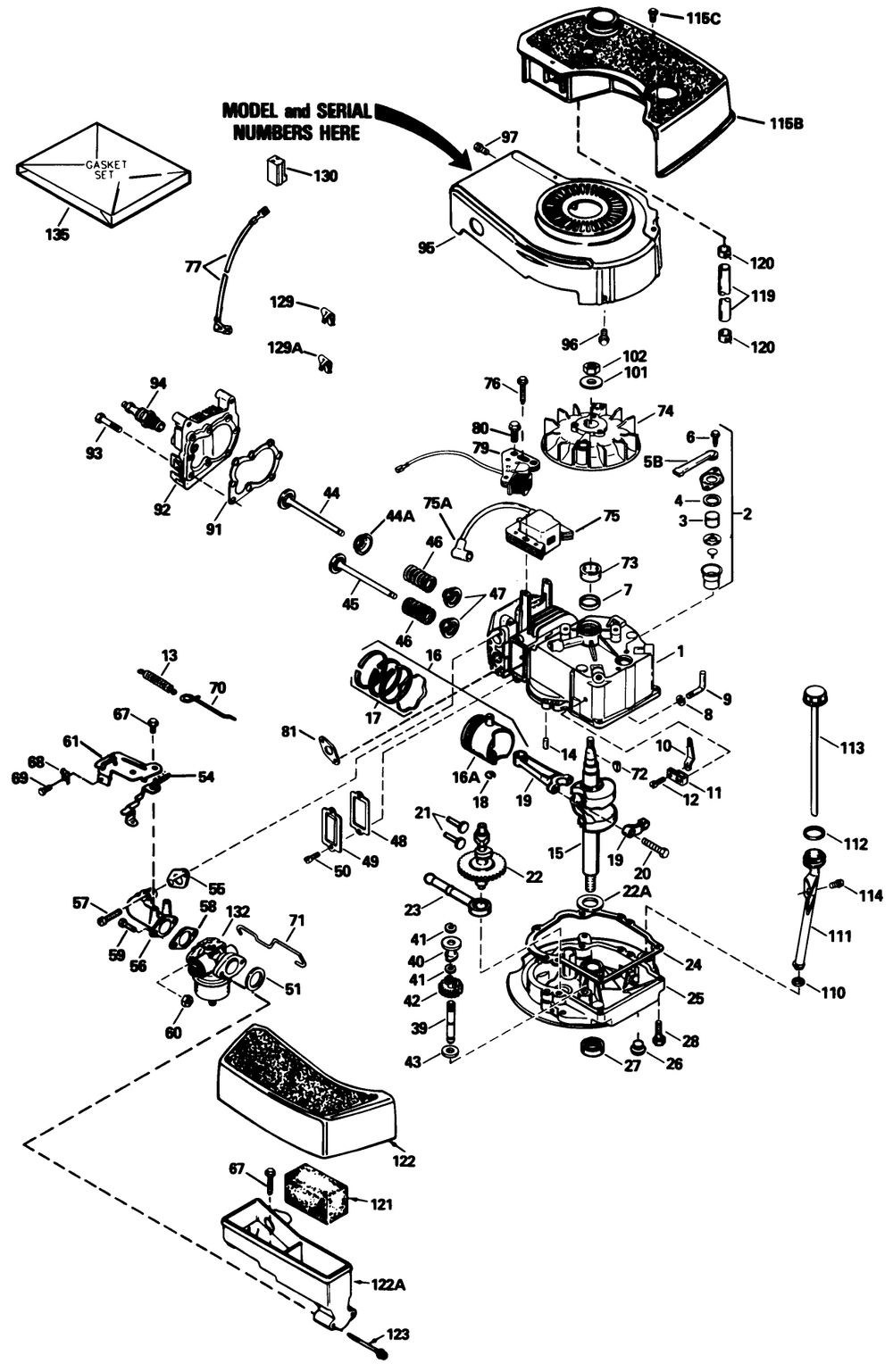 Engine Model No. Tnt 100-10104f Diagram and Parts List for 20671 9000001 - 9999999 Toro Lawn Mower