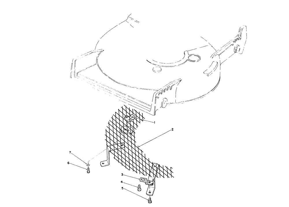 Leaf Shredder Kit Model No. 59157 (Optional) Diagram and Parts List for 20677 0002102 - 0999999 Toro Lawn Mower
