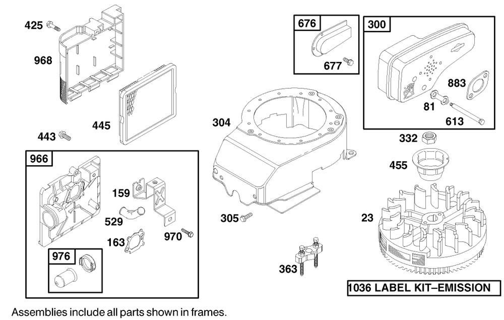 Engine Briggs & Stratton Model 12h802-1767-E1 Diagram and Parts List for 20020 9900001 - 9999999 Toro Lawn Mower