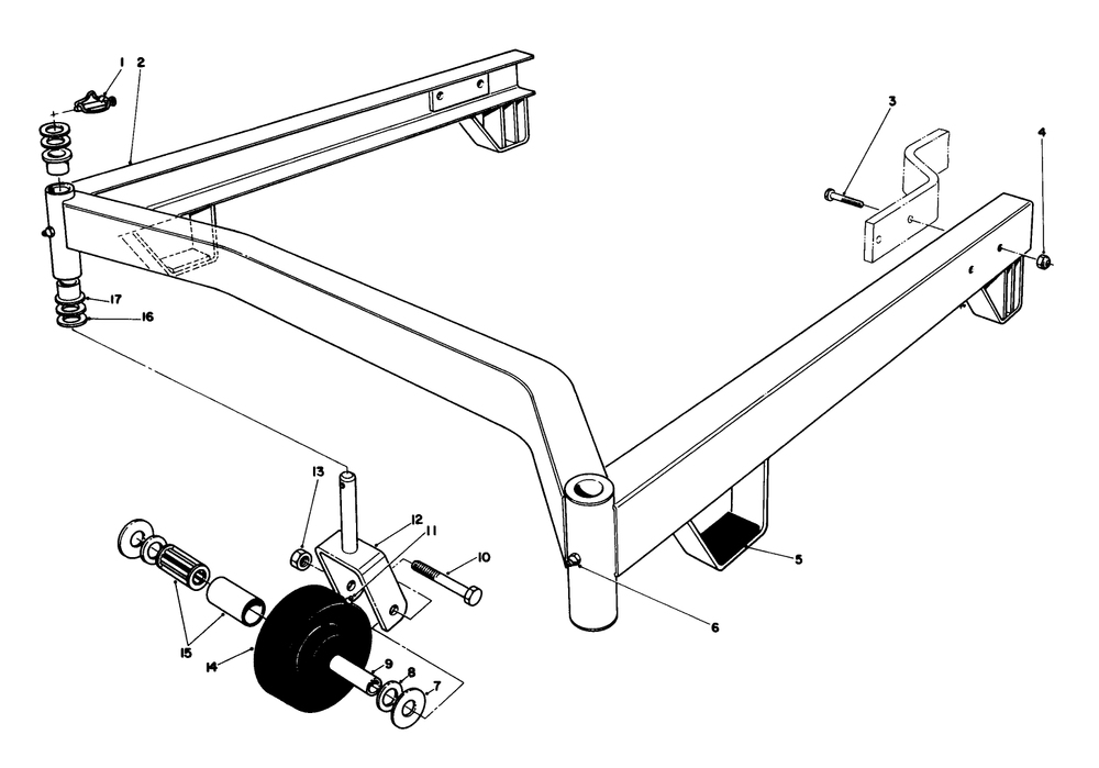 Cutting Unit Model No. 30753 (Continued) Diagram and Parts List for 30754 60001 - 69999 Toro Lawn Tractor
