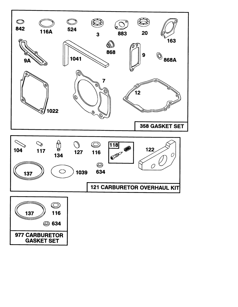 Engine Gts-150 77-8990 Diagram and Parts List for 27501 2000001 - 2999999 Toro Lawn Mower