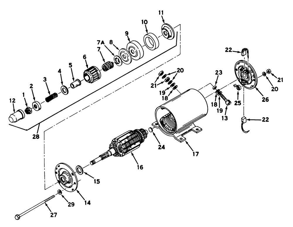 Starter Motor 32468b (Electric) Diagram and Parts List for 56005 2000001 - 2999999 Toro Lawn Mower