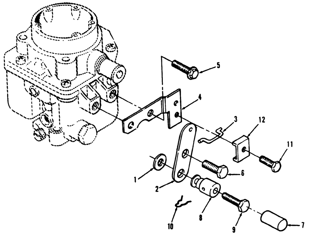 Choke Control (Front Pull) Diagram and Parts List for 41-20OE03 2000001 - 2999999 Toro Lawn Tractor