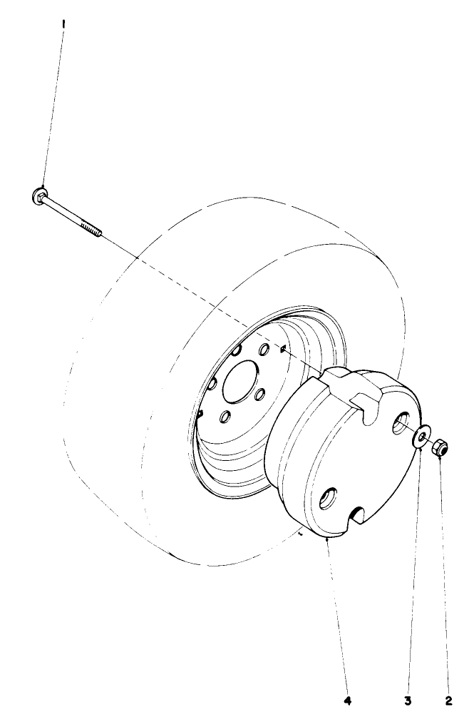 Wheel Weight Kit No. 30762 (Optional) Diagram and Parts List for 30760 90001 - 99999 Toro Lawn Tractor