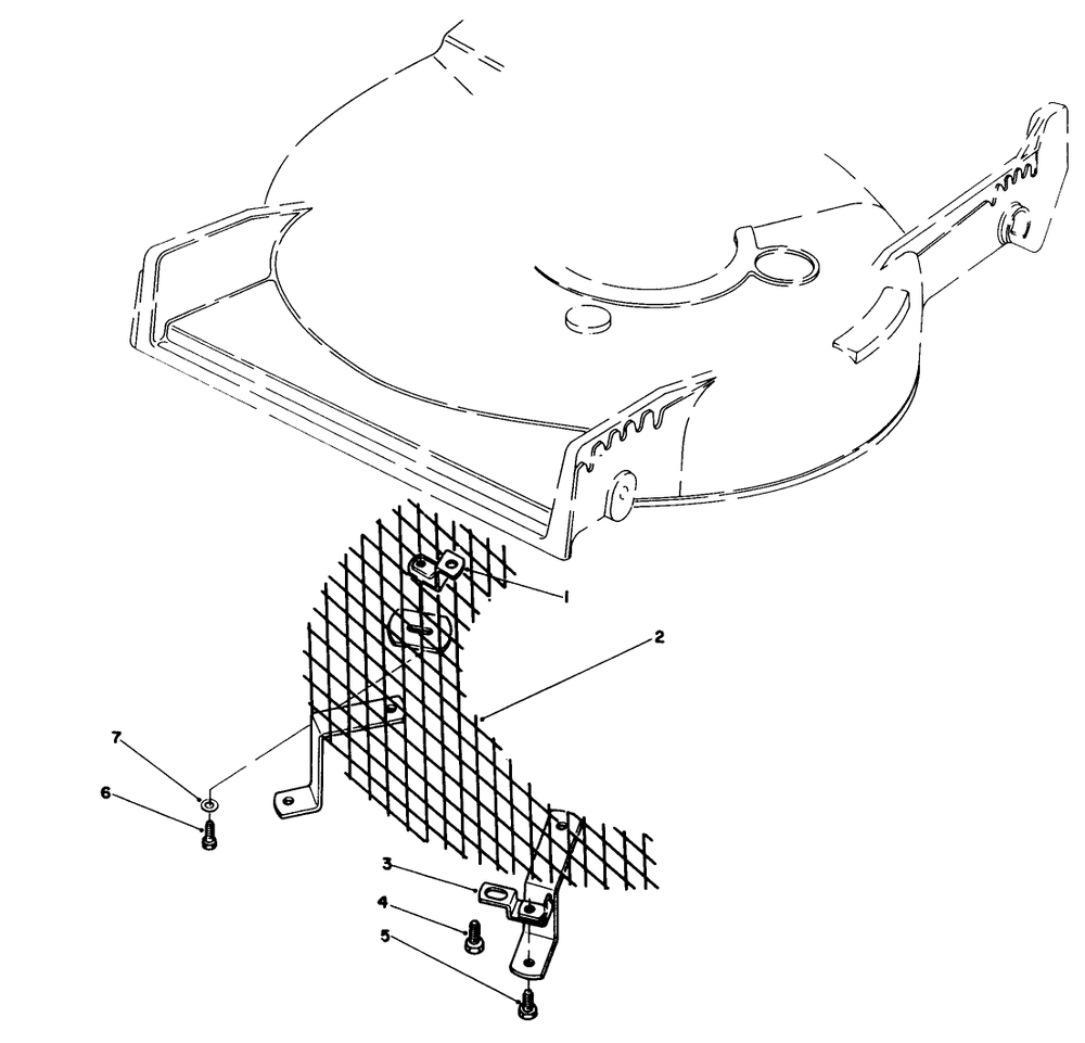 Leaf Shredder Kit Model No. 59157 (Optional) Diagram and Parts List for 20216 1000001 - 1999999 Toro Lawn Mower