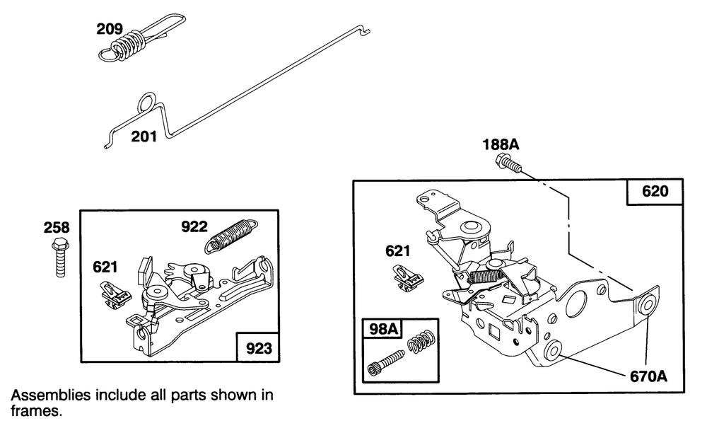 Engine Briggs & Stratton Model 127802-0514-21 Diagram and Parts List for 20806BC 4900001 - 4999999 Toro Lawn Mower
