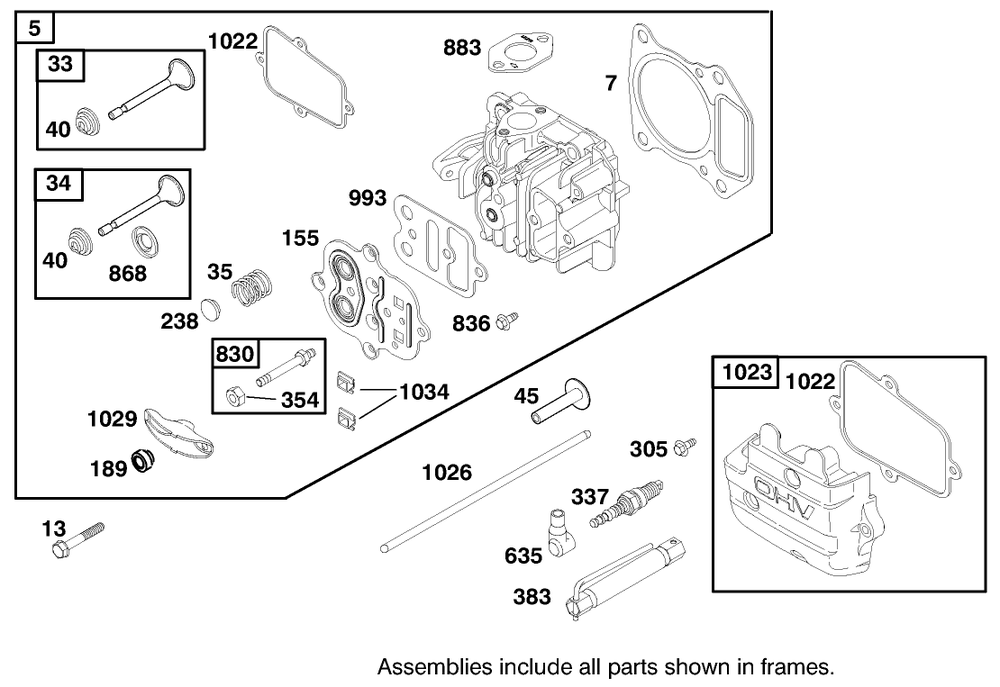 Engine Gts 200 Diagram and Parts List for 20824 9900001 - 9999999 Toro Lawn Mower