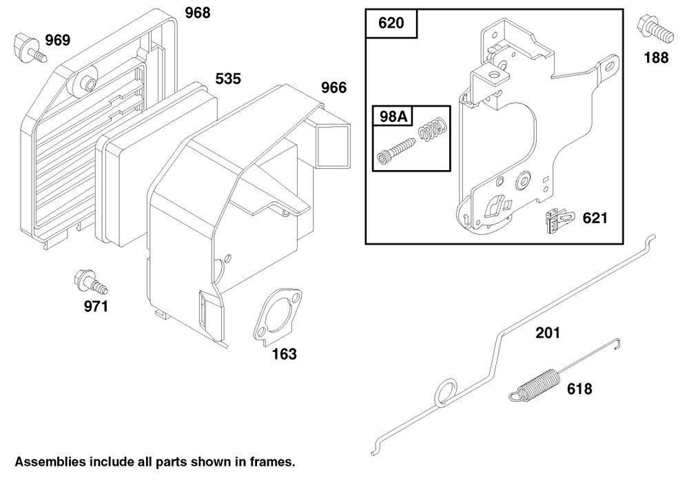 Engine Gts 150 Diagram and Parts List for 22141 790000001 - 799999999 Toro Lawn Mower