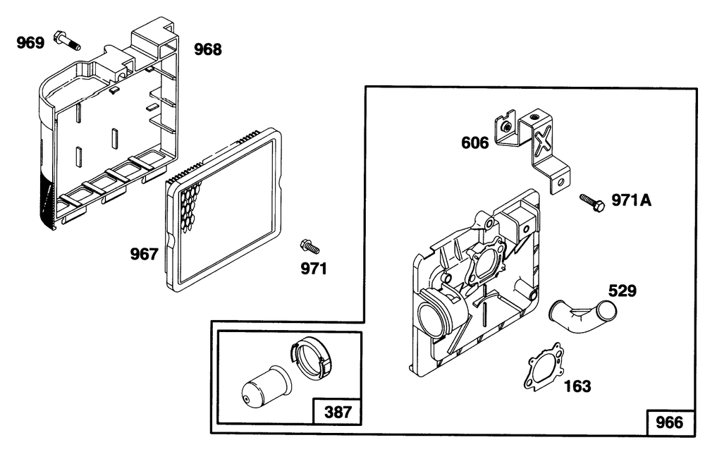 Engine Briggs & Stratton Model 12f802-0667-01 Diagram and Parts List for 20913B 69000001 - 69999999 Toro Lawn Mower
