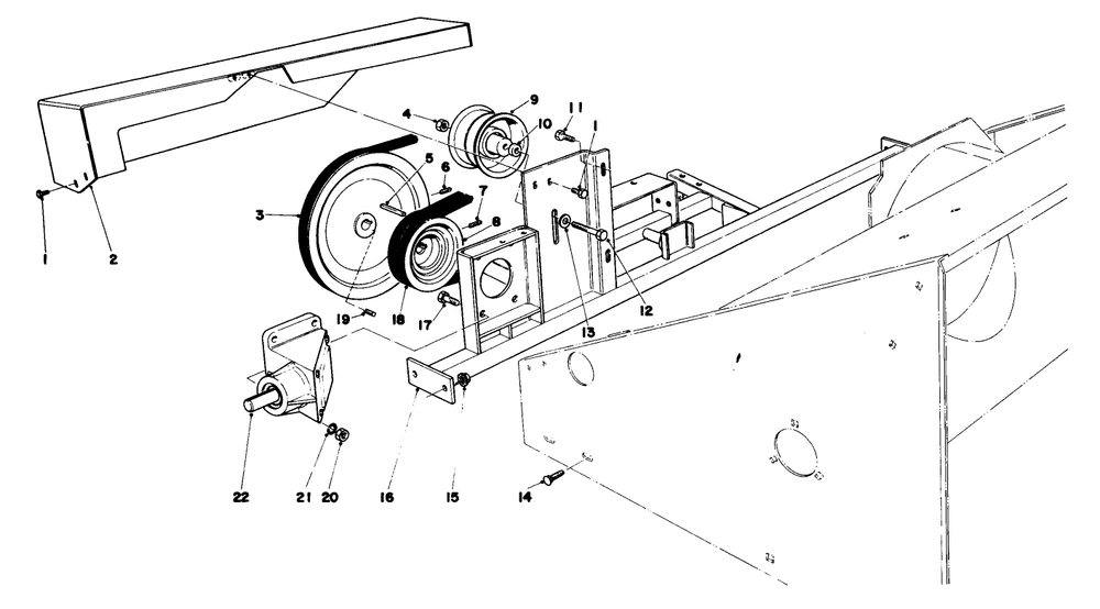 48" Snowthrower Model No. 30570 (Optional) Diagram and Parts List for 30775 400001 - 499999 Toro Lawn Tractor