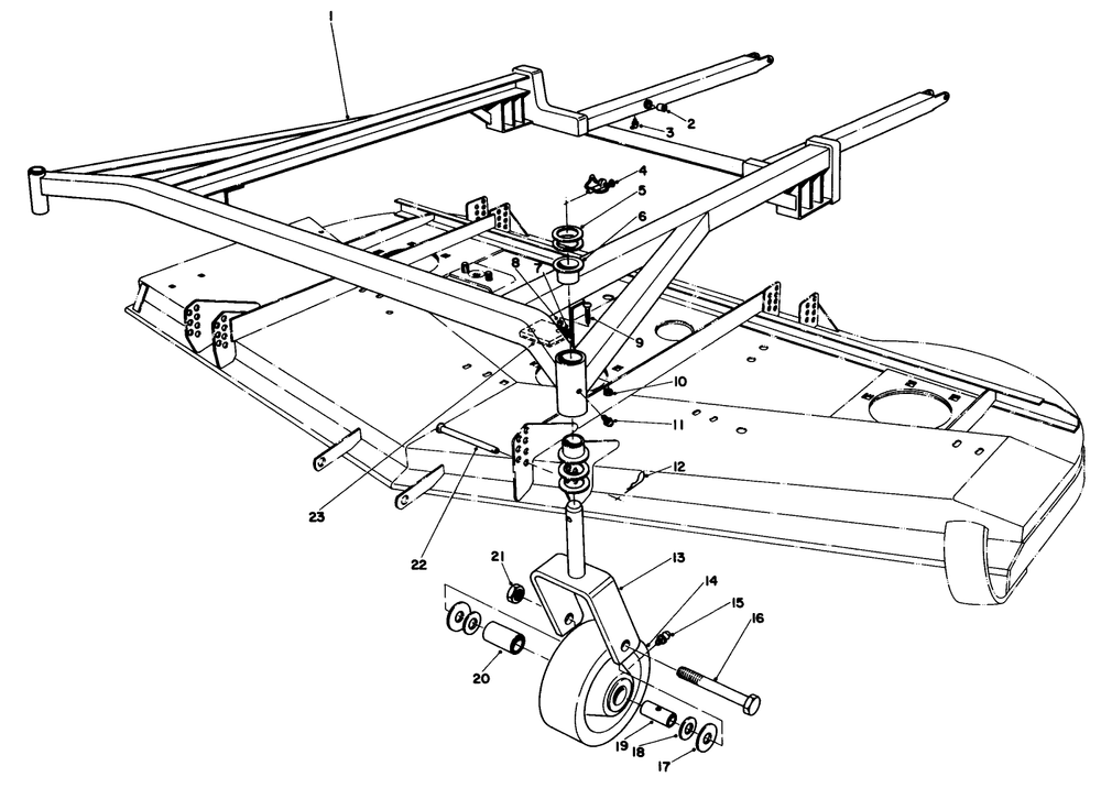 Cutting Unit Model No. 30562 (Continued) Diagram and Parts List for 30562 20001 - 29999 Toro Lawn Mower