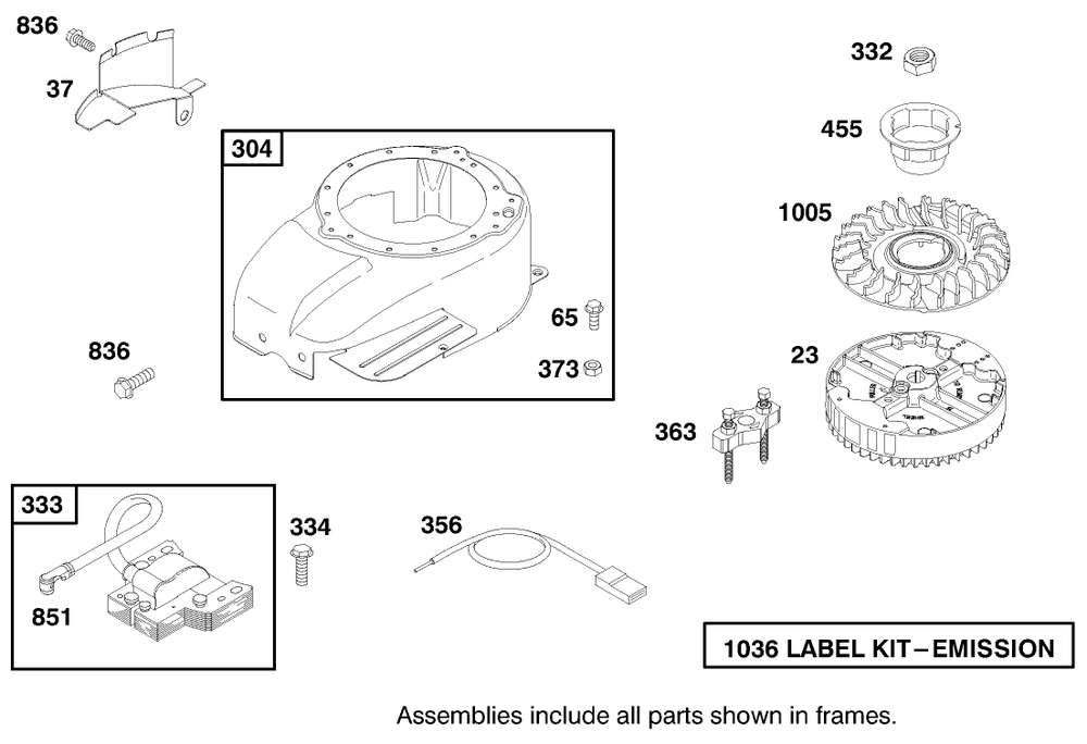 Engine Gts-200 Diagram and Parts List for 20786 8900001 - 8999999 Toro Lawn Mower