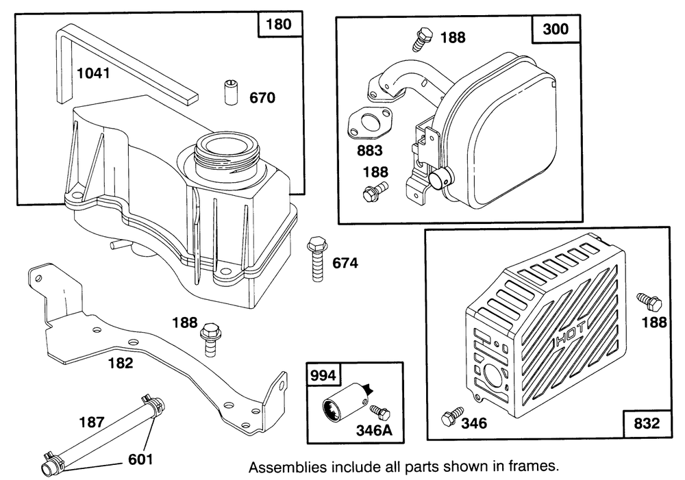 Engine Gts 150 Diagram and Parts List for 20922BC 59000001 - 59999999 Toro Lawn Mower