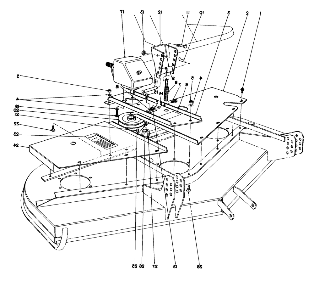 Cutting Unit Model No. 30568 (Continued) Diagram and Parts List for 30775 600001 - 699999 Toro Lawn Tractor