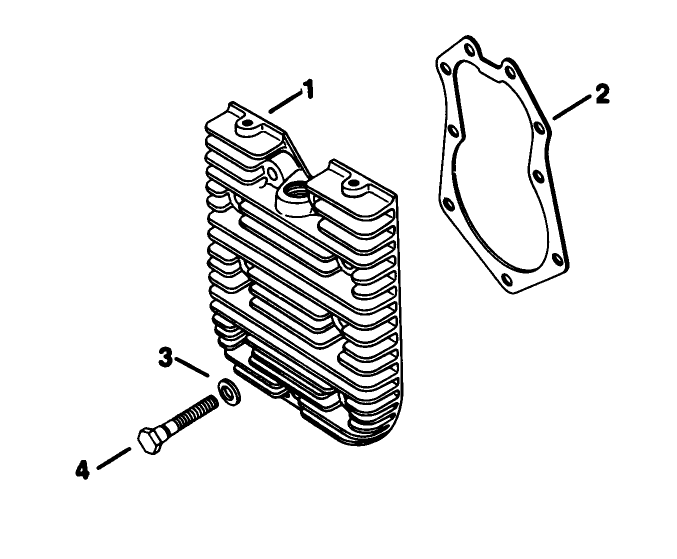 Cylinder Head-Engine Kohler Model No. Kt17qs Type No. 24324 (Continued) Diagram and Parts List for 30754 60001 - 69999 Toro Lawn Tractor