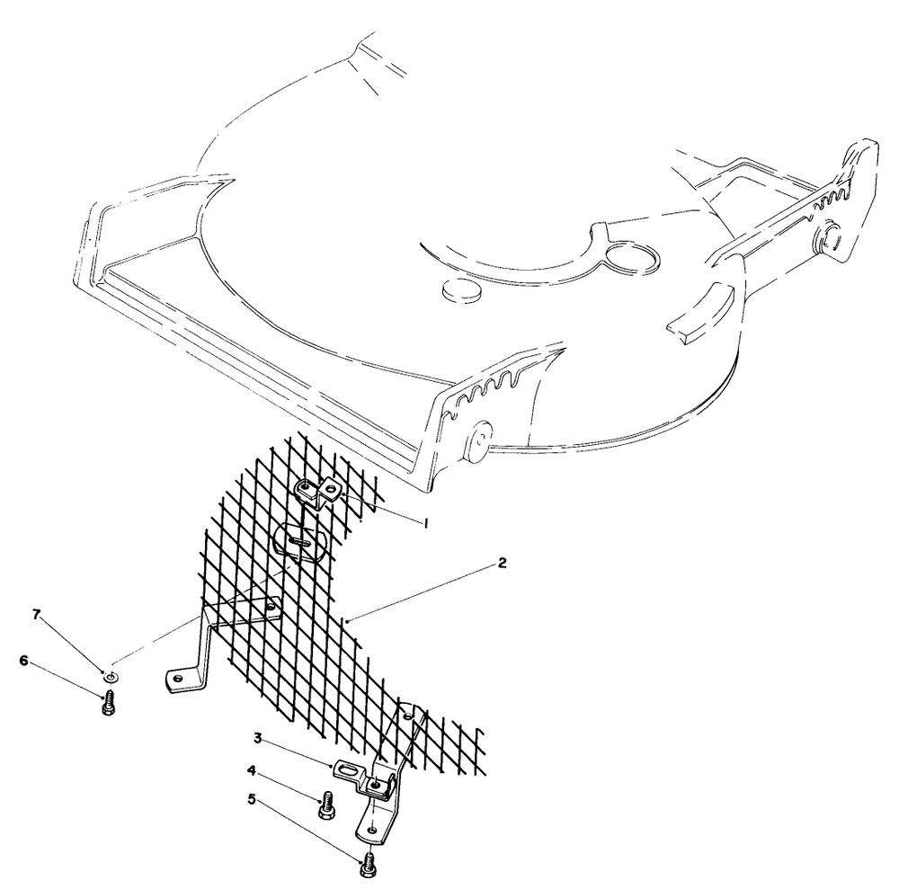Leaf Shredder Kit Model No. 59157 (Optional) Diagram and Parts List for 20570 3000001 - 3999999 Toro Lawn Mower