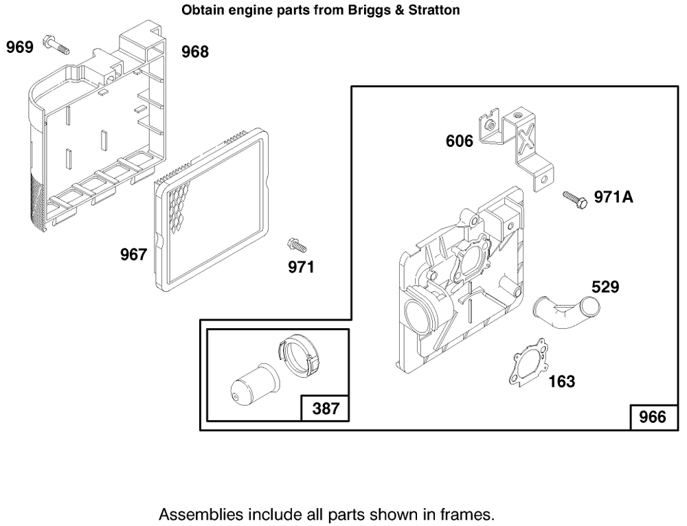 Engine Briggs & Stratton Model 12f802-0667-01 Diagram and Parts List for 20809 7900001 - 7999999 Toro Lawn Mower