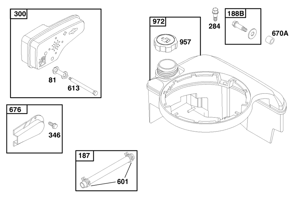 Engine Briggs & Stratton Model 12f802-1767-E1 Diagram and Parts List for 20914 8900001 - 8999999 Toro Lawn Mower