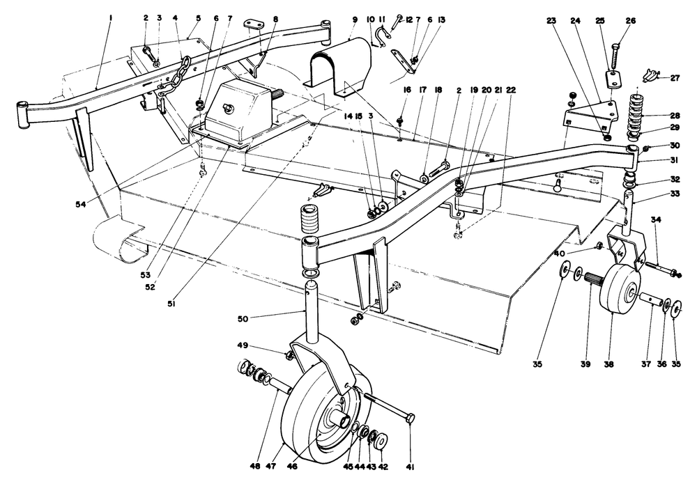 Cutting Unit Model No. 30721 (Continued) Diagram and Parts List for 30721 500001 - 599999 Toro Lawn Mower
