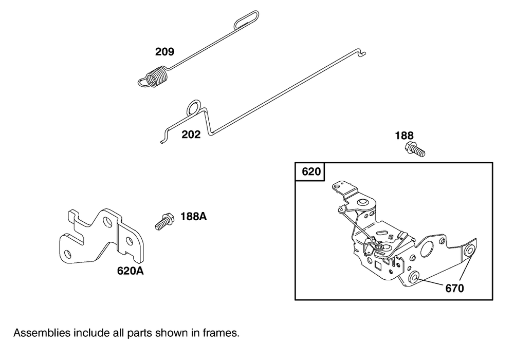 Engine Briggs & Stratton Model 12h802-1766-E1 Diagram and Parts List for 20490 8900001 - 8999999 Toro Lawn Mower