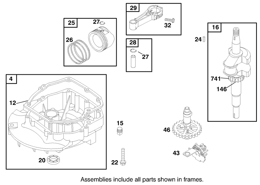 Engine Gts 200 Diagram and Parts List for 20823 9900001 - 9999999 Toro Lawn Mower
