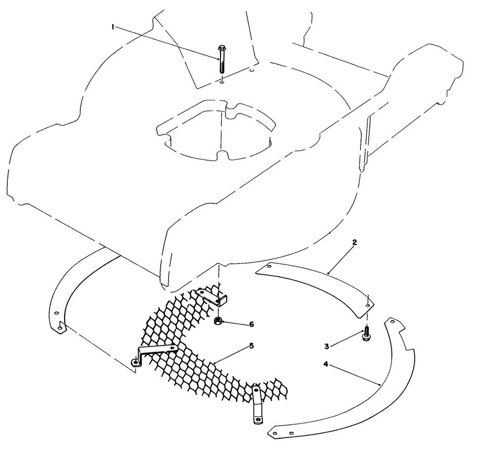 Leaf Shredder Kit No. 59101 (Optional) Diagram and Parts List for 20780C 5000001 - 5999999 Toro Lawn Mower