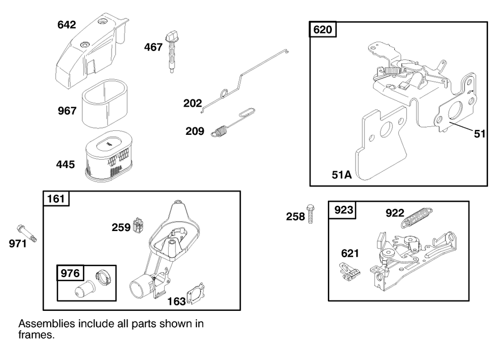 Engine Gts-200 Diagram and Parts List for 22160 8900001 - 8999999 Toro Lawn Mower