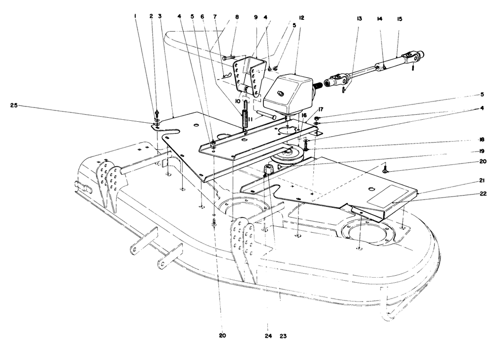 Cutting Unit Model No. 30555 (Continued) Diagram and Parts List for 30775 200001 - 299999 Toro Lawn Tractor