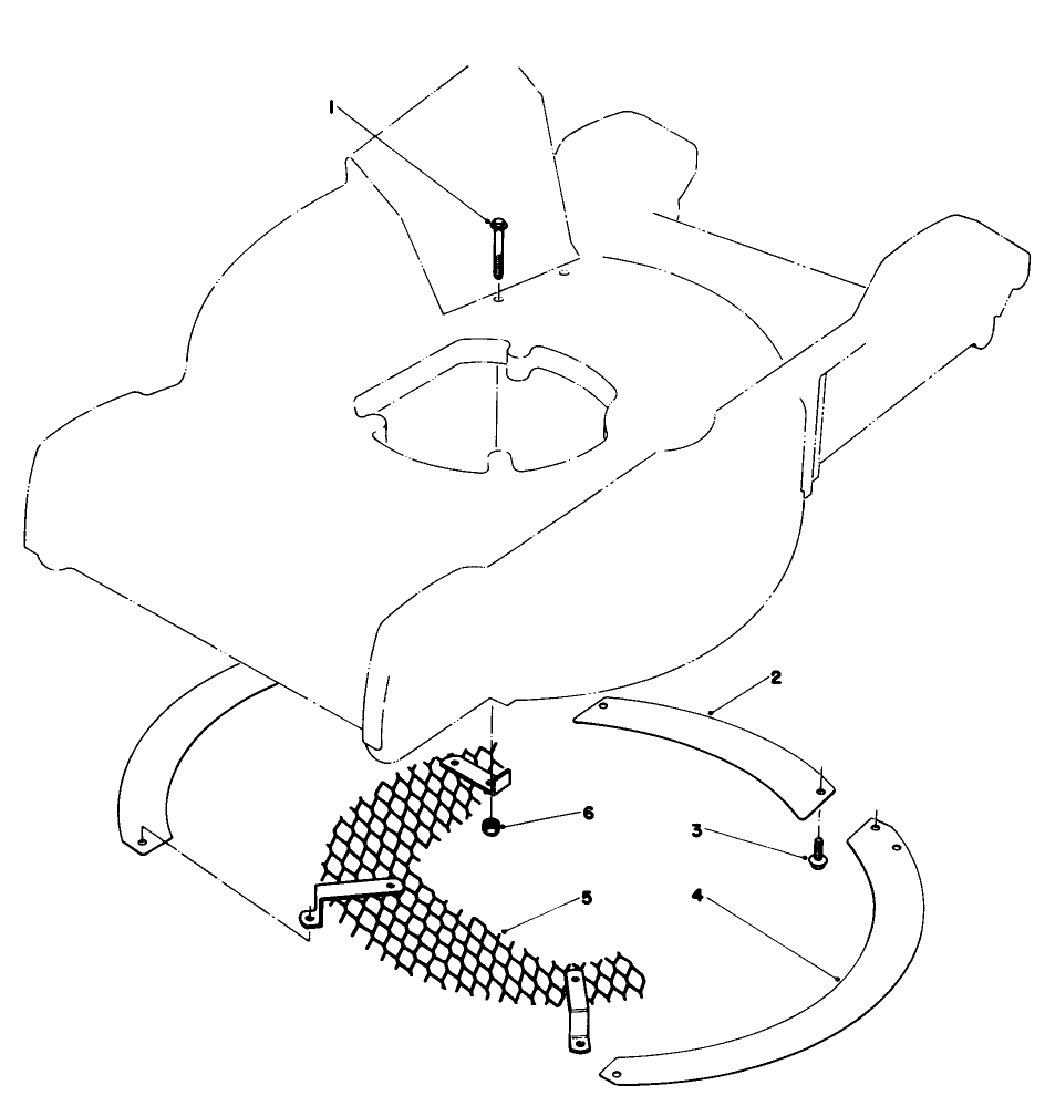 Leaf Shredder Kit No. 59100 (Optional) Diagram and Parts List for 20698 1000001 - 1999999 Toro Lawn Mower
