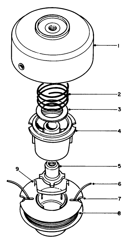 Tap And Trim Head 41-6220 (Optional)(For Use On Model 30910) Diagram and Parts List for 30910 0000001 - 0999999 Toro Trimmer