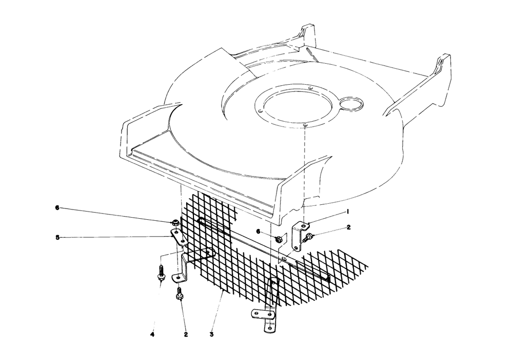 Leaf Shredder Kit No. 59105 (Optional) Diagram and Parts List for 20775 0000001 - 0999999 Toro Lawn Mower