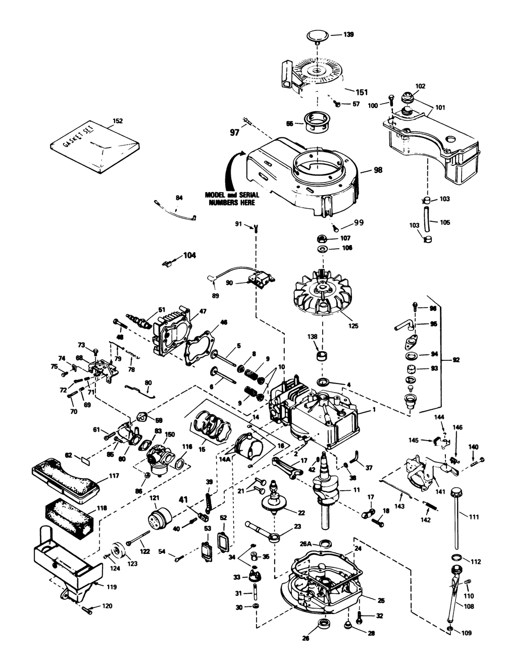 Engine Model Tv100-44012b (Continued) Diagram and Parts List for 20586C 8000001 - 8999999 Toro Lawn Mower