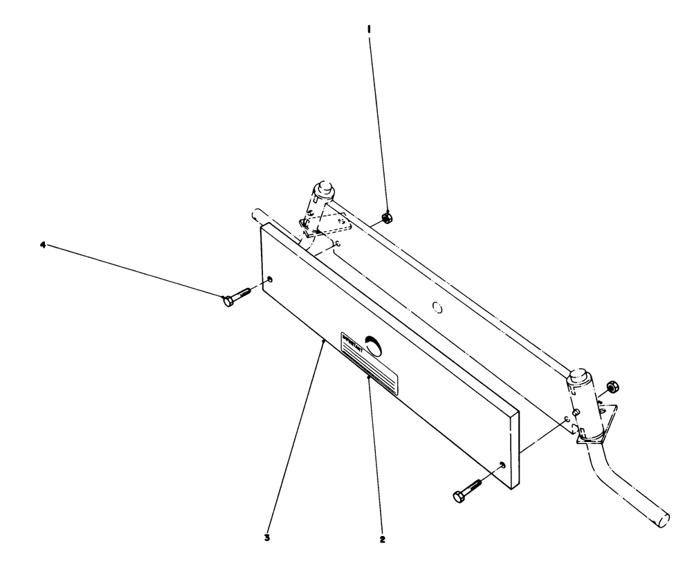 Easy-Empty Grass Catcher Model 59046 (Optional) (Continued) Diagram and Parts List for 56006 0000001 - 0999999 Toro Lawn Tractor