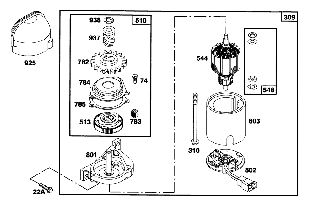 Gts 150 Diagram and Parts List for 20929B 69000001 - 69999999 Toro Lawn Mower