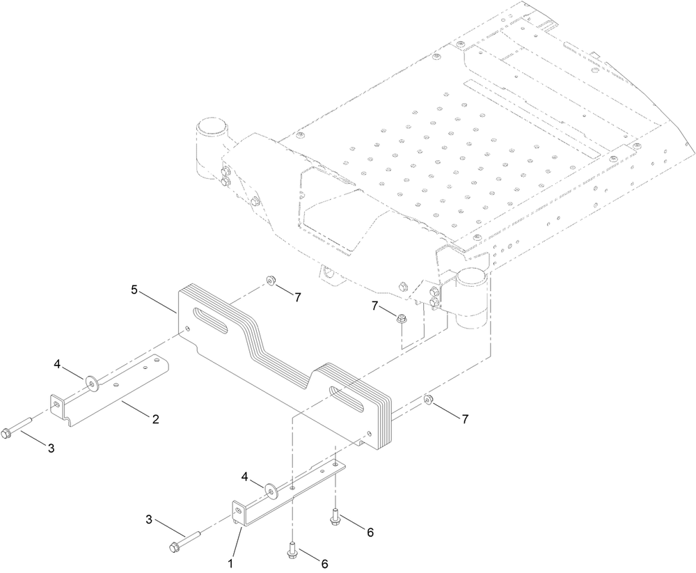 Weight Assembly Diagram and Parts List for 79841 400000000 - 999999999 Toro Lawn Tractor