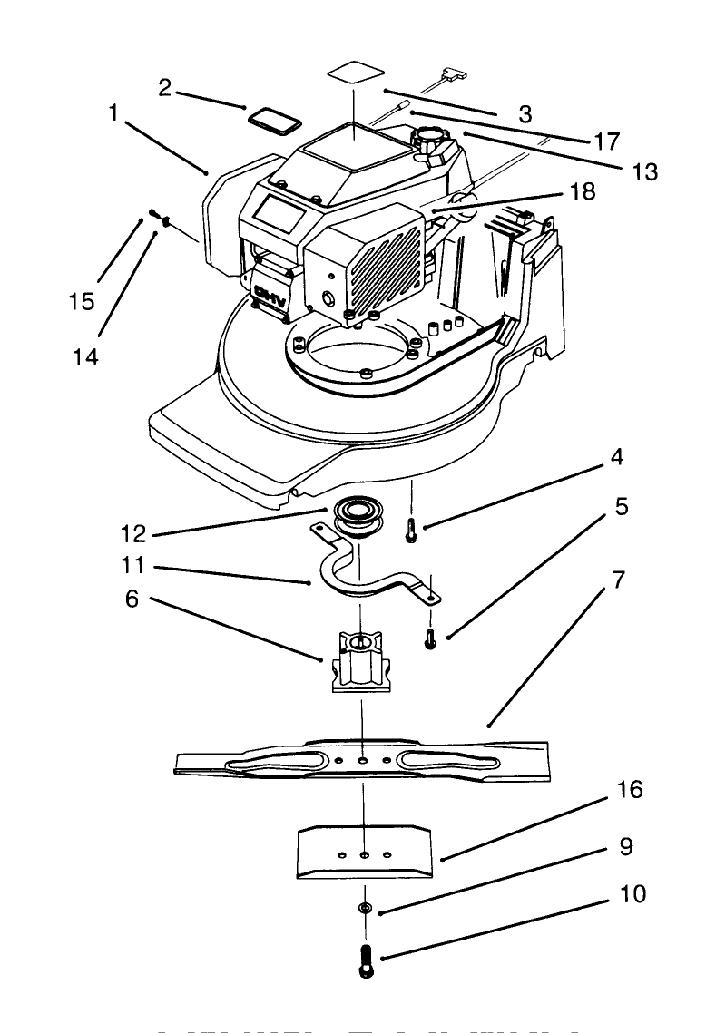 Engine Assembly Diagram and Parts List for 20928BC 59000001 - 59999999 Toro Lawn Mower