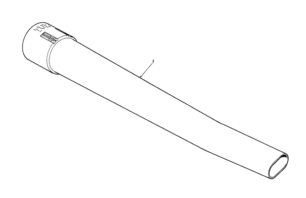 Blower Tube Diagram and Parts List for 51580 2000001 - 2999999 Toro Leaf Blower / Vacuum