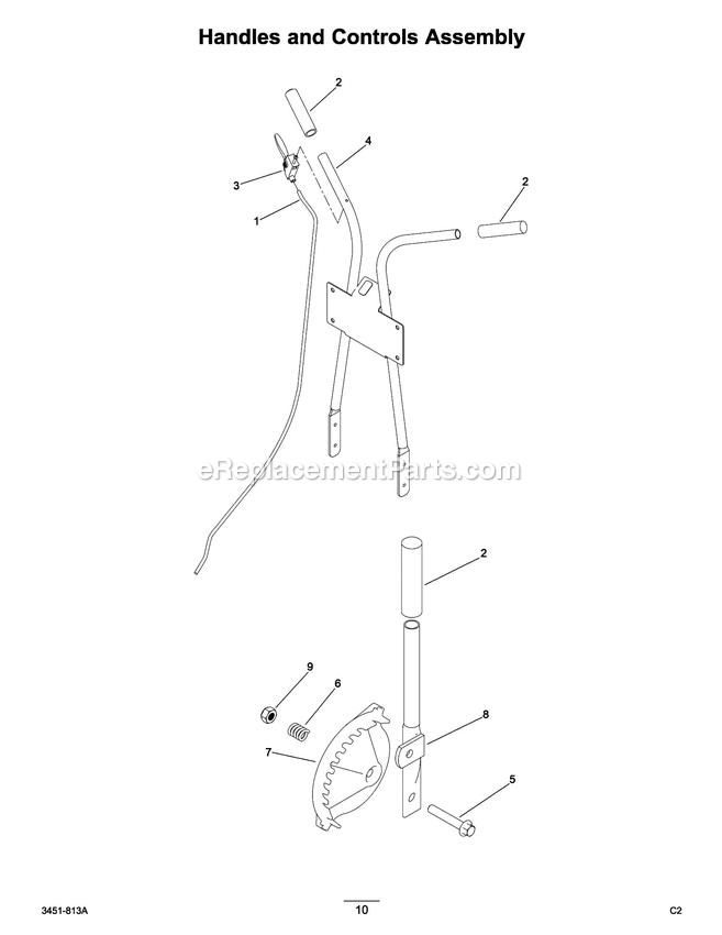 Page 4 Diagram and Parts List for 58610-37390  Toro Lawn Mower
