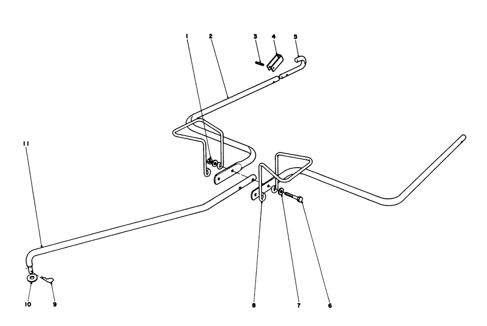 Hitch Kit (Model 59087) (Optional) Diagram and Parts List for 62923 9000001 - 9999999 Toro Leaf Blower / Vacuum