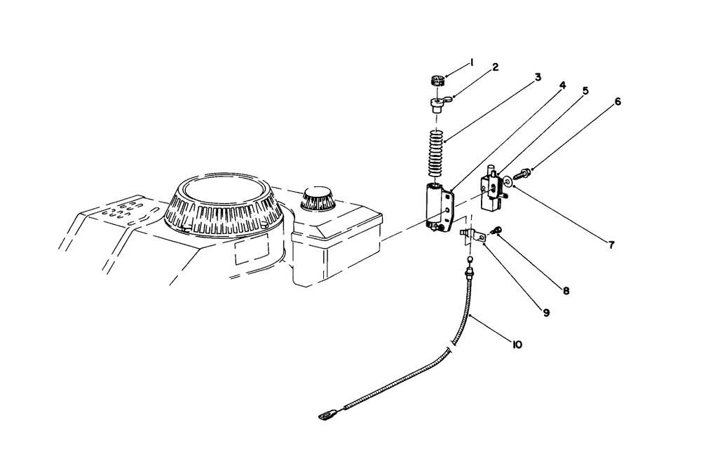 Brake Assembly (Used On Units With Serial No. 6000101-6004101) Diagram and Parts List for 16785 6000001 - 6999999 Toro Lawn Mower
