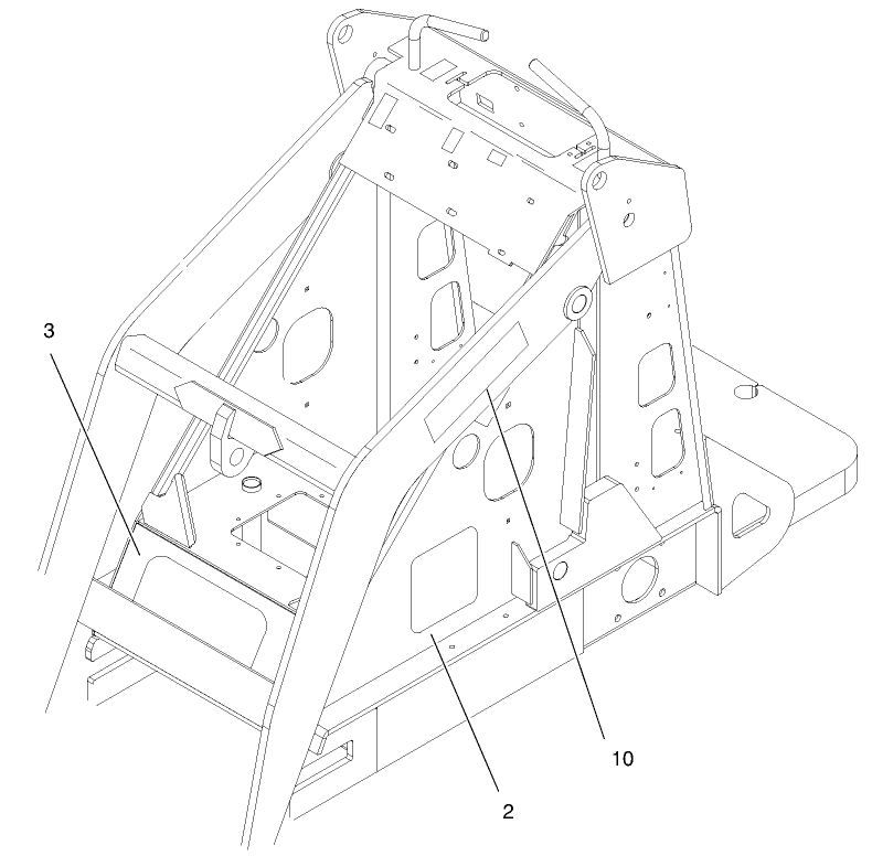 Decal Locations Diagram and Parts List for 22300 890001 - 899999 Toro Lawn Tractor Accessories