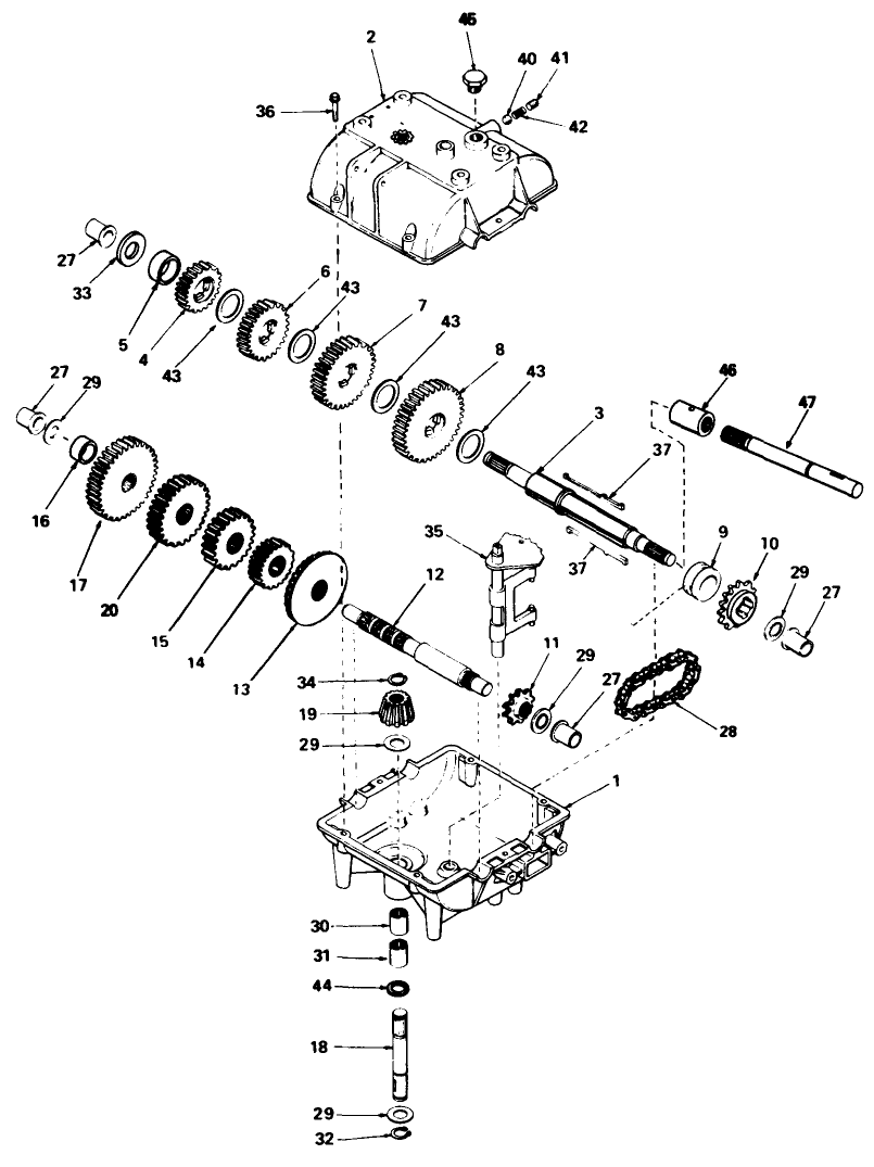 Peerless Transmission Model No. 787 Diagram and Parts List for 30111 5000001 - 5999999 Toro Lawn Tractor Accessories
